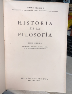 Historia De La Filosofia Tomo Ii