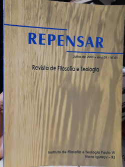 Repensar - Revista De Filosofia E Teologia V. 1