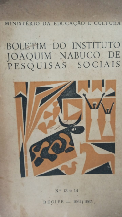 Boletim Do Instituto Joaquim Nabuco De Pesquisas Socias N°13 E 14