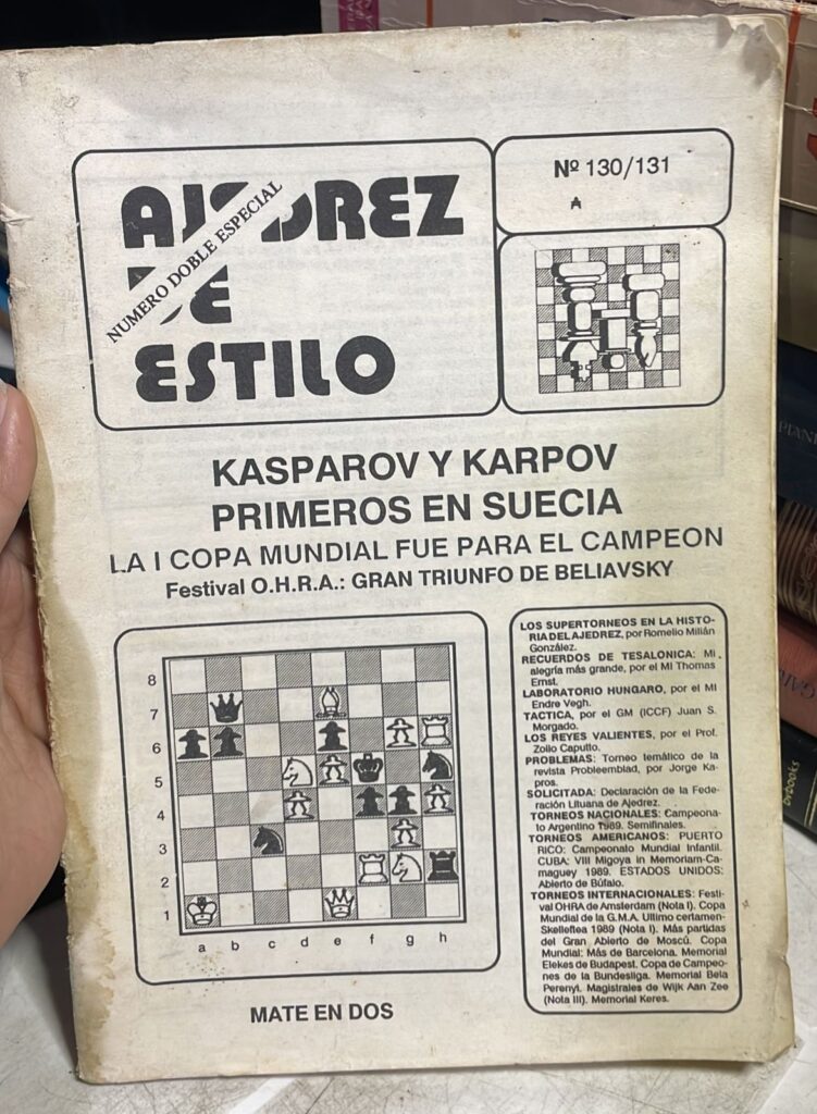 Ajedrez De Estilo Nº 130/131