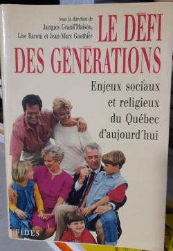 Le Defi Des Generations