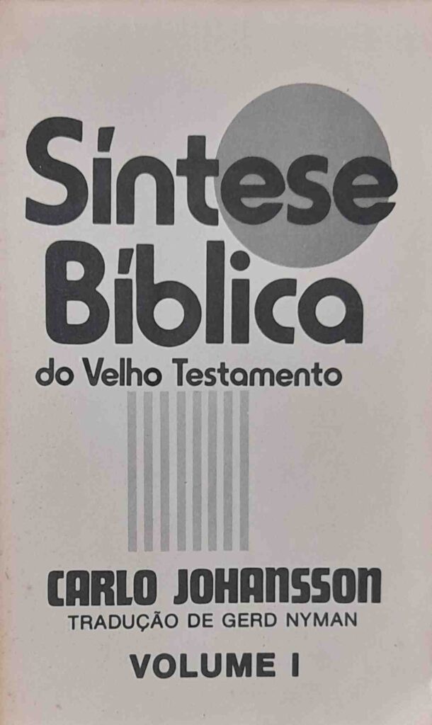 sintese biblica do velho testamento - vol. 1