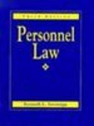 Personnel Law - Third Edition
