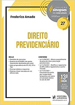 Direito Previdenciário - Sinopses Para Concursos  vol. 27