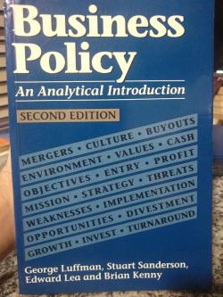 Business Policy
