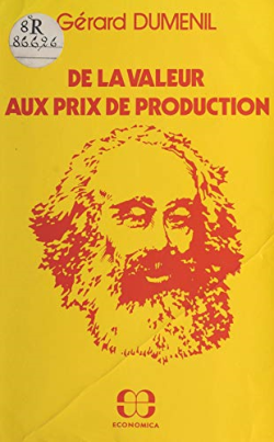 De La Valeur Aux Prix De Production