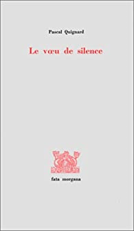Le Voeu De Silence (frances)
