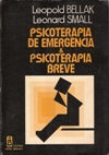 Psicoterapia De Emergencia E Psicoterapia Breve