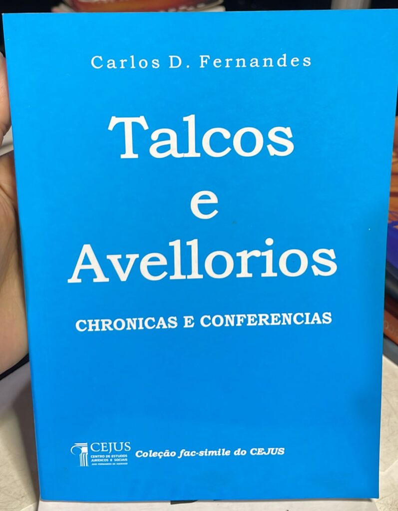 talcos e avellorios - chronicas e conferencias - fac-simile