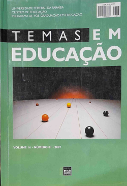 Temas Em Educacao V. 16 / N°1