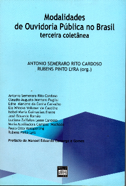Modalidades De Ouvidoria Publica No Brasil - Terceira Coletânea (F-951 /2 - P2-1)