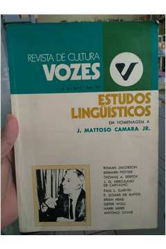Estudos Linguisticos Em Homenagem A J. Mattoso Camara Jr