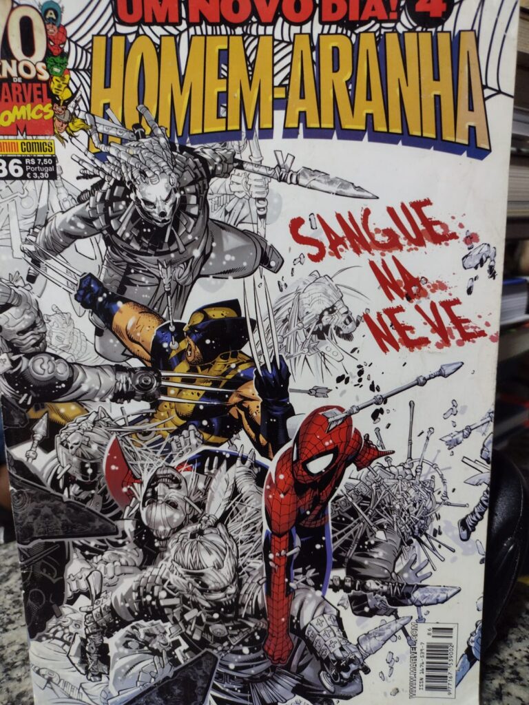 Homem-aranha Sangue Na Neve V.86