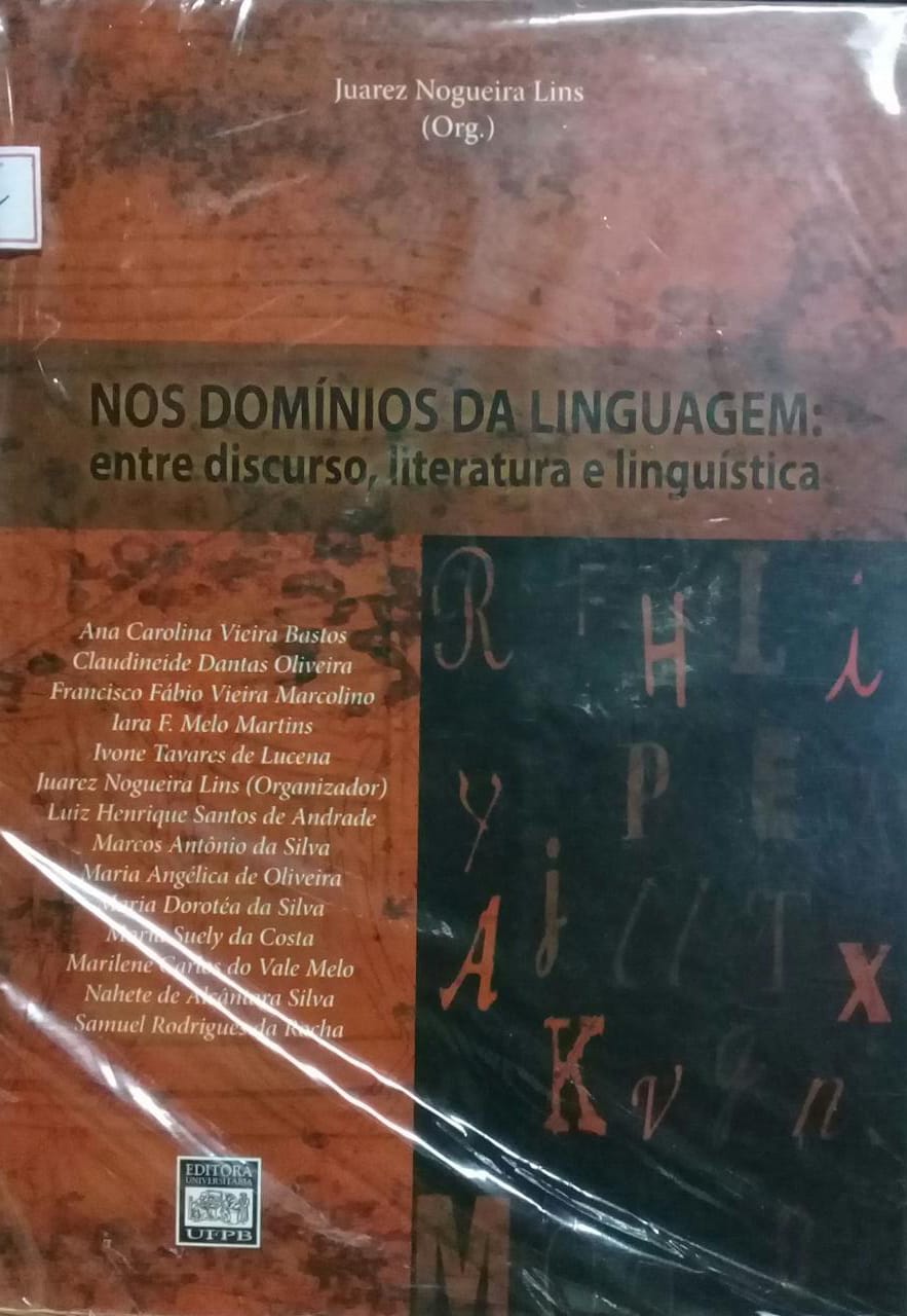 Nos Dominios Da Linguagem Entre Discurso Literatura E Linguistica