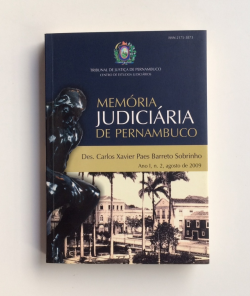 Memoria Judiciaria De Pernambuco Vol 4 - Desembargador Claudio Americo De Miranda