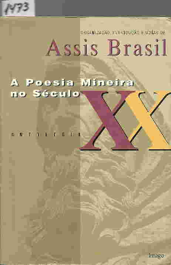 Poesia Mineira No Seculo Xx - Antologia