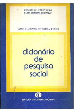 Dicionario De Pesquisa Social