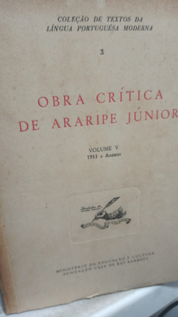 Obra Critica De Araripe Junior V. 05
