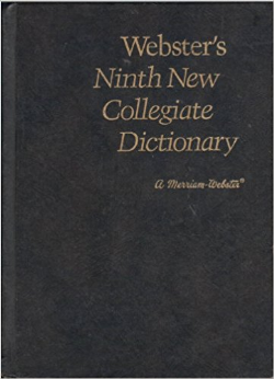 Websters Ninth New Collegiate Dictinary