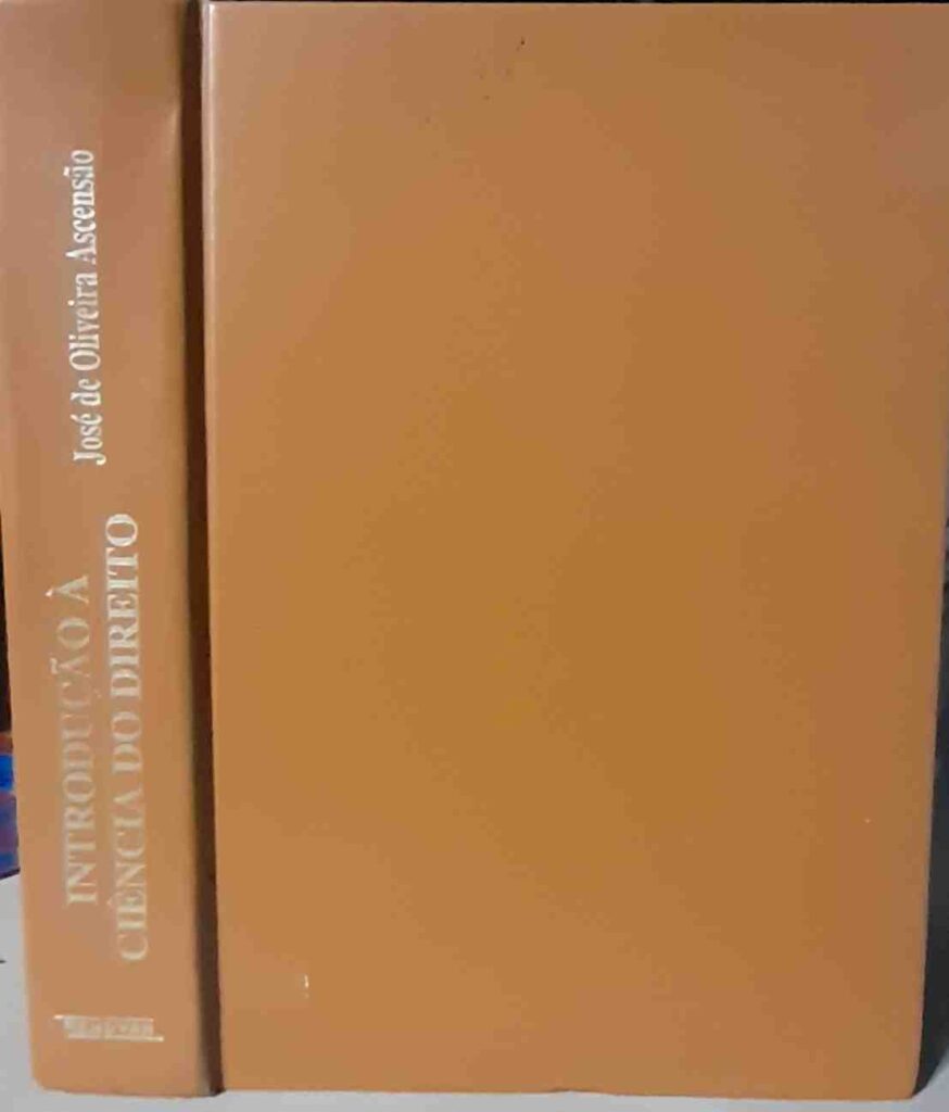 Introducao A Ciencia Do Direito / reencadernado