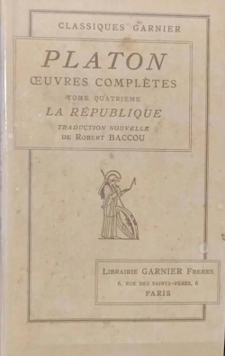 Platon Ceuvres Completes - Tome Quatrieme - Reencadernado