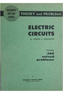 Theory And Probelms - Electric Circuits