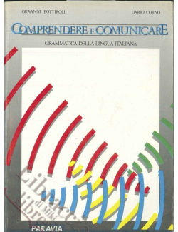 Comprendere E Comunicare - Grammatica Della Lingua Italiana