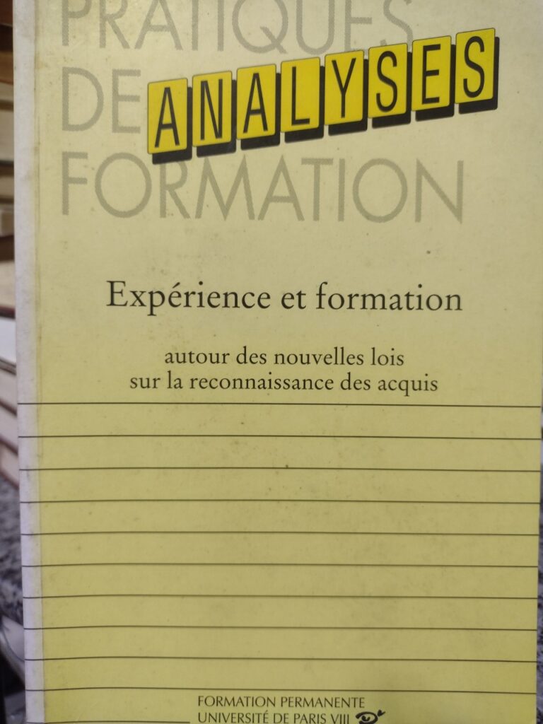 Experience Et Formation