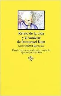 Relato De La Vida Y El Caracter De Immanuel Kant