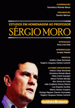 Estudos Em Homenagem Ao Professor Sergio Moro