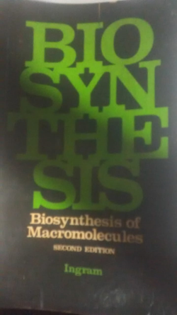 Biosynthesis Macromolecules