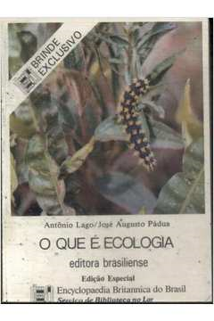 O Que E Ecologia - Colecao Primeiros Passos