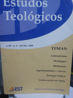 Estudos Teologicos V.49 - N.2 - Juldez 2009