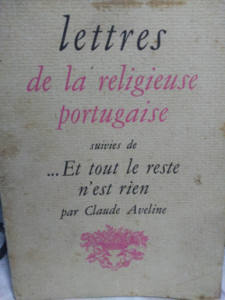 Lettres De La Religieuse Portugaises