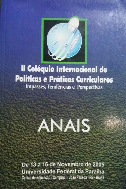 Ii Coloquio Internacional De Politicas E Praticas Curriculares - Impasses, Tendencias E Perspectivas