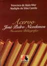 Acervo Jose Pedro Nicodemos Inventario Bibliografico