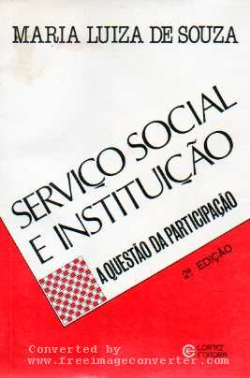 Servico Social E Instituicao