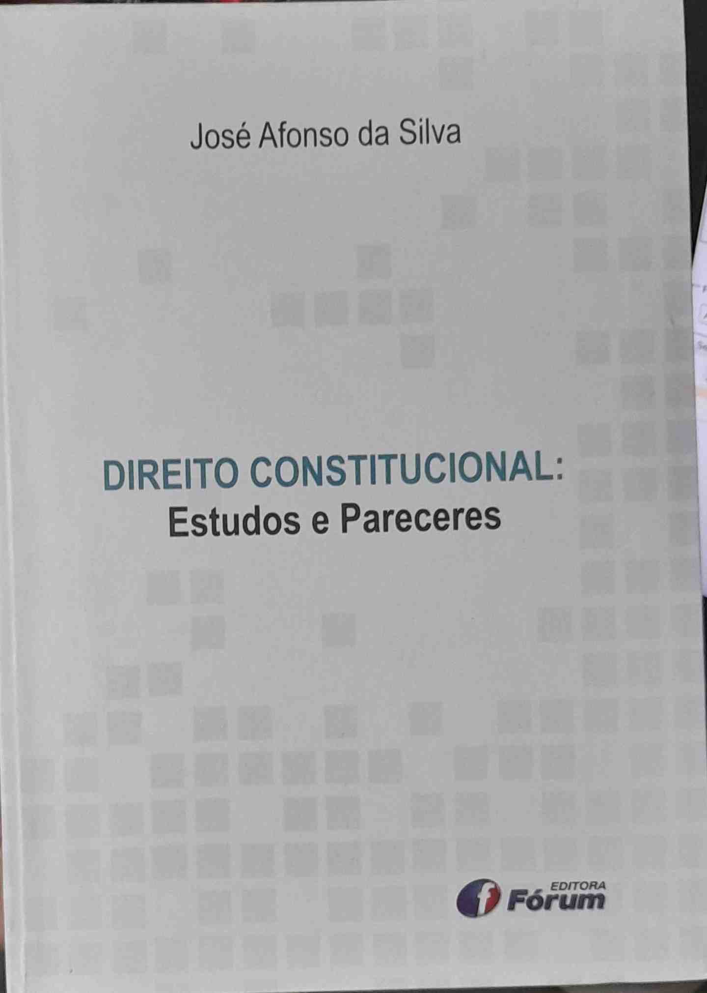 Direito Constitucional - Estudos E Pareceres