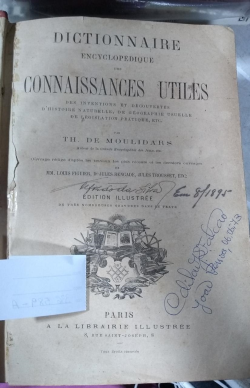 Dictionnaire Encyclopedique Des Connaissances Utiles