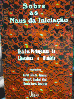 Sobre As Naus Da Iniciacao - Estudos Portugueses De Literatura E Historia