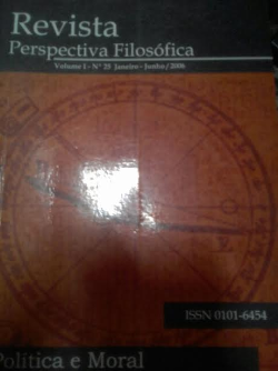 Revista Perspectiva Filosofica V. 01- Nº 25 Jan/jun 2006