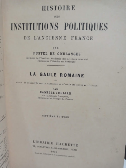 Histoire De Institutions Politiques De L'ancienne France