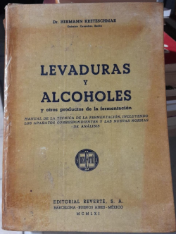 Levaduras Y Alcoholes - Y Otros Productos De La Fermentacion