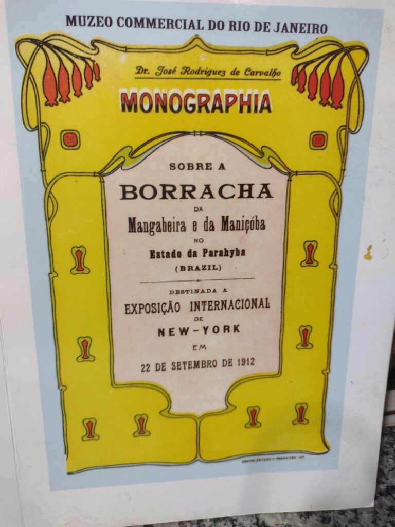 Monographia Sobre A Borracha Da Mangabeira E Da Manicoba No Estado Da Parahyba Brazil - Fac Simile