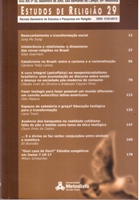 Estudos De Religiao, N. 29 Dez/2005