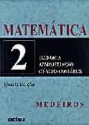 Matematica V. 02 - Para Os Cursos De Economia, Administracao E Ciencias Contabeis