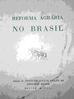 Reforma Agraria No Brasil