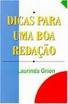 Dicas Para Uma Boa Redacao