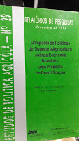 O Impacto De Politicas De Suporte A Agricultura Sobre A Economia Brasileira - Uma Proposta De Quantificacao