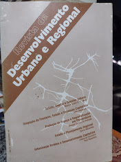 Revista De Desenvolvimento Urbano E Regional Nº 01 Ano 01 Agosto/novembro 1982